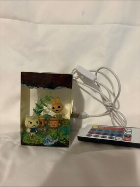 Animal Crossing Resin Night Light with Remote